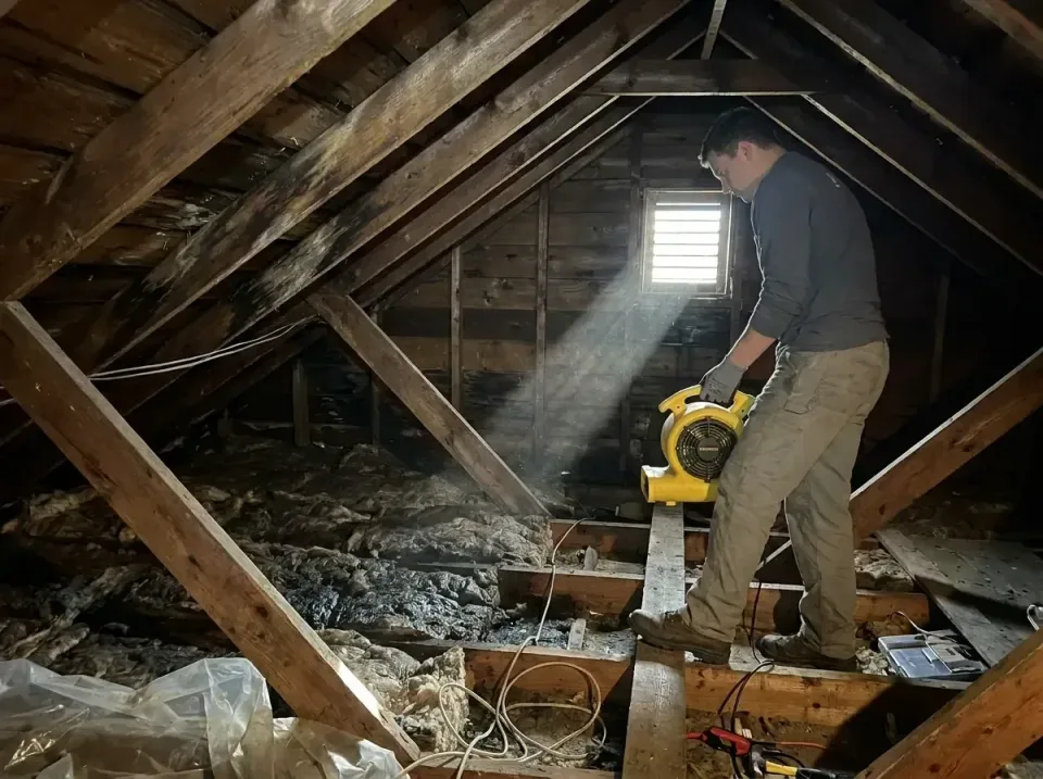 attic-water-damage-drying-proc-007 — frequently asked questions, Emergency Water Extraction & 24/7 Flood Response in Camino,…